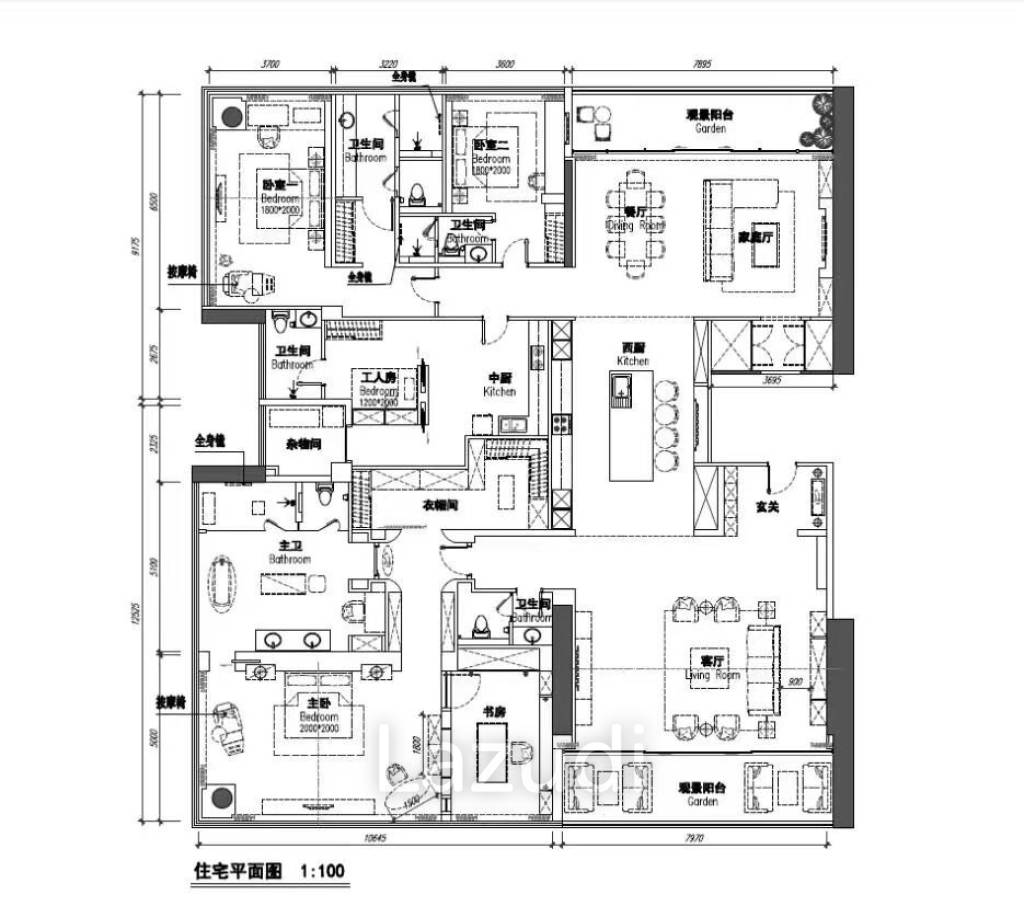 Luxurious Penthouse 386 SQ.M at 185 Rajadamri
