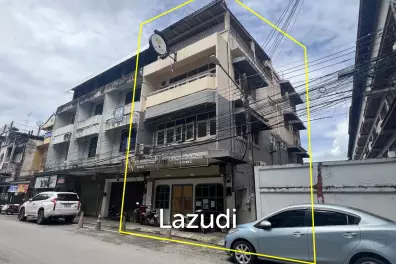 ขายตึก/อาคารพาณิชย์ 4 ห้องนอนใกล้กับกาดหลวง โซนขายผ้า