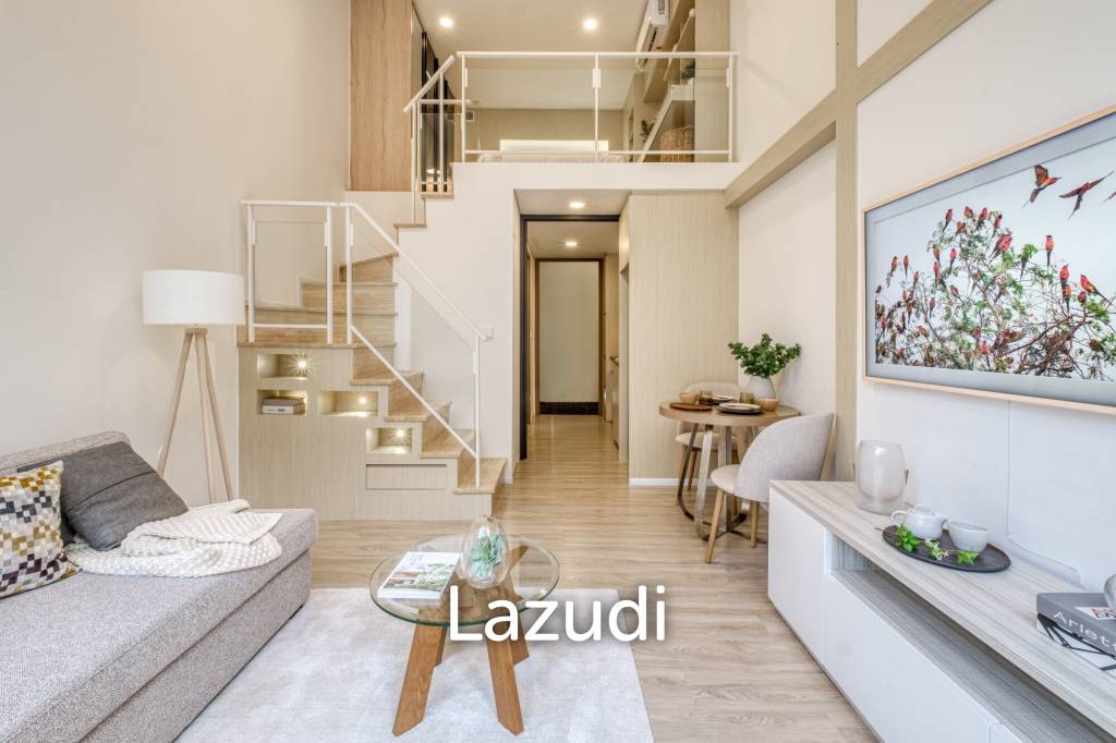 1 Bed Duplex 1 Bath 36.96 SQ.M Siamese Rama 9 (Tower C)