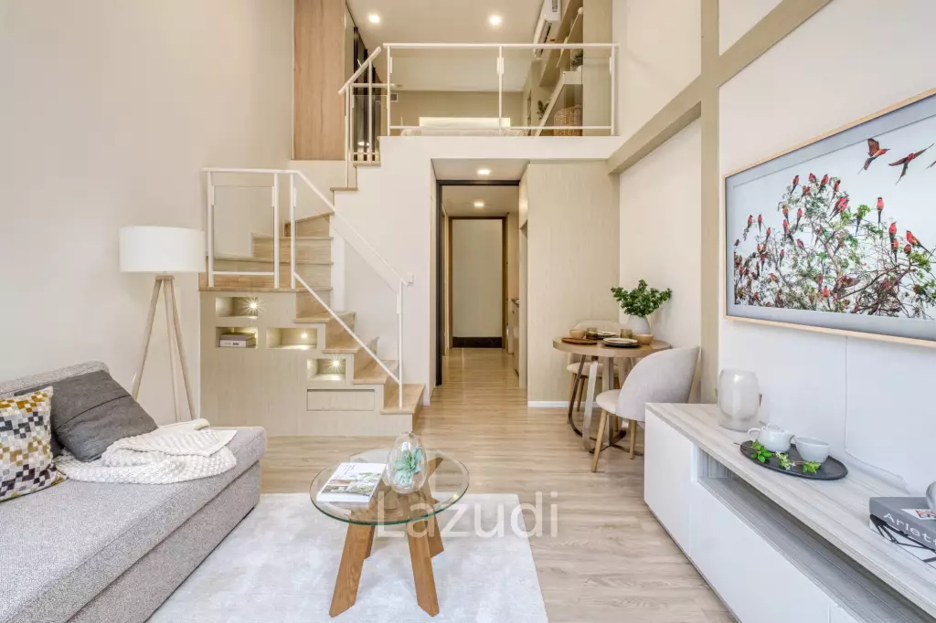 1 Bed Duplex 1 Bath 37.47 SQ.M Siamese Rama 9 (Tower C)