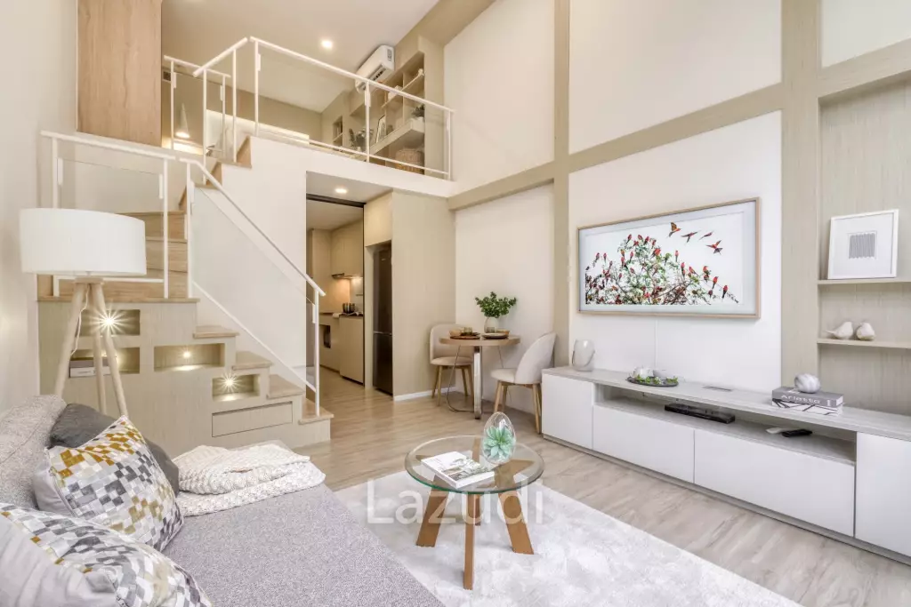 1 Bed Duplex 1 Bath 37.47 SQ.M Siamese Rama 9 (Tower C)