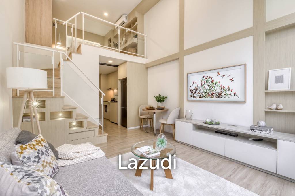 1 Bed Duplex 1 Bath 37.05 SQ.M Siamese Rama 9 (Tower C)