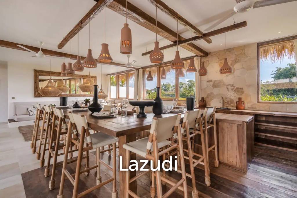 Mediterranean Style 5 Bedroom Villa in Umalas, Prime Living and Investment Opportunity with Rice Field Views