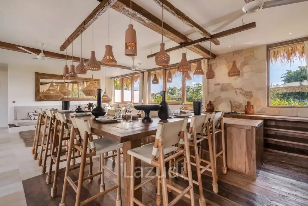 Mediterranean Style 5 Bedroom Villa in Umalas, Prime Living and Investment Opportunity with Rice Field Views