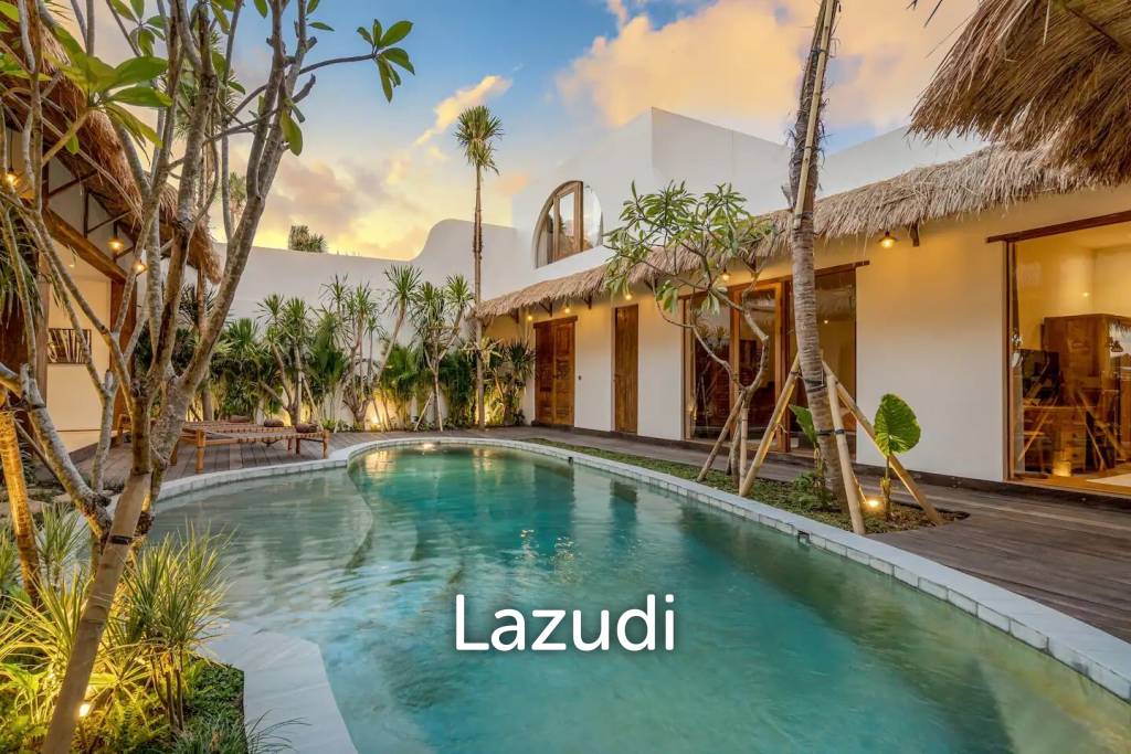 Mediterranean Style 5 Bedroom Villa in Umalas, Prime Living and Investment Opportunity with Rice Field Views