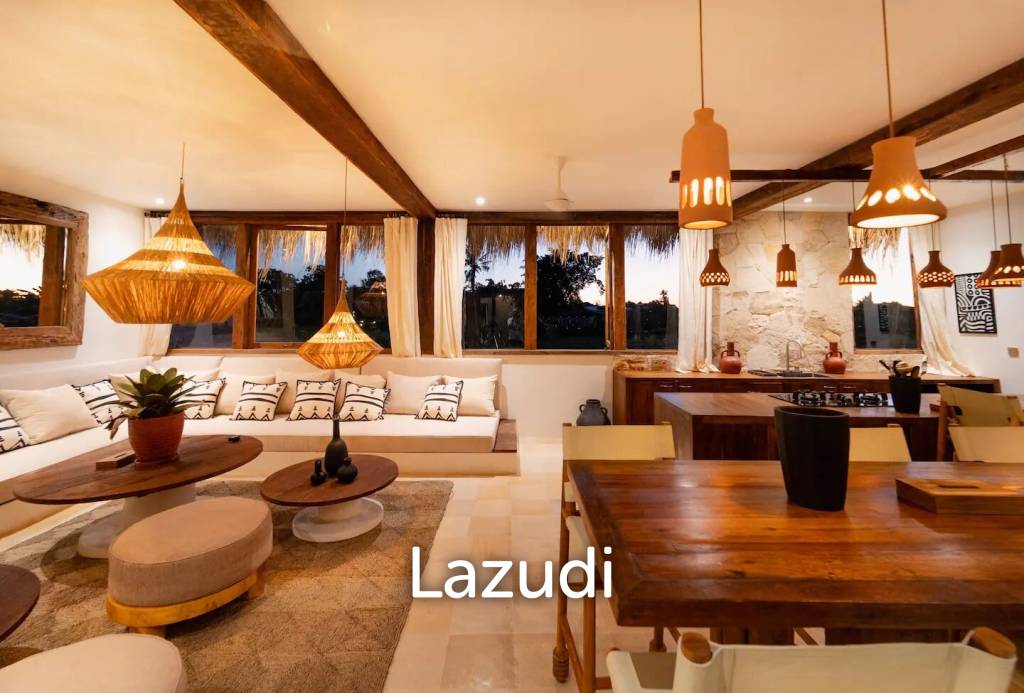Mediterranean Style 5 Bedroom Villa in Umalas, Prime Living and Investment Opportunity with Rice Field Views