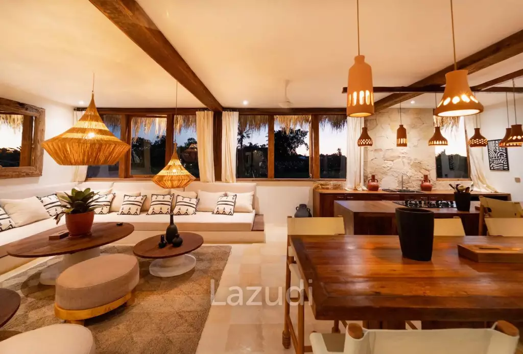 Mediterranean Style 5 Bedroom Villa in Umalas, Prime Living and Investment Opportunity with Rice Field Views