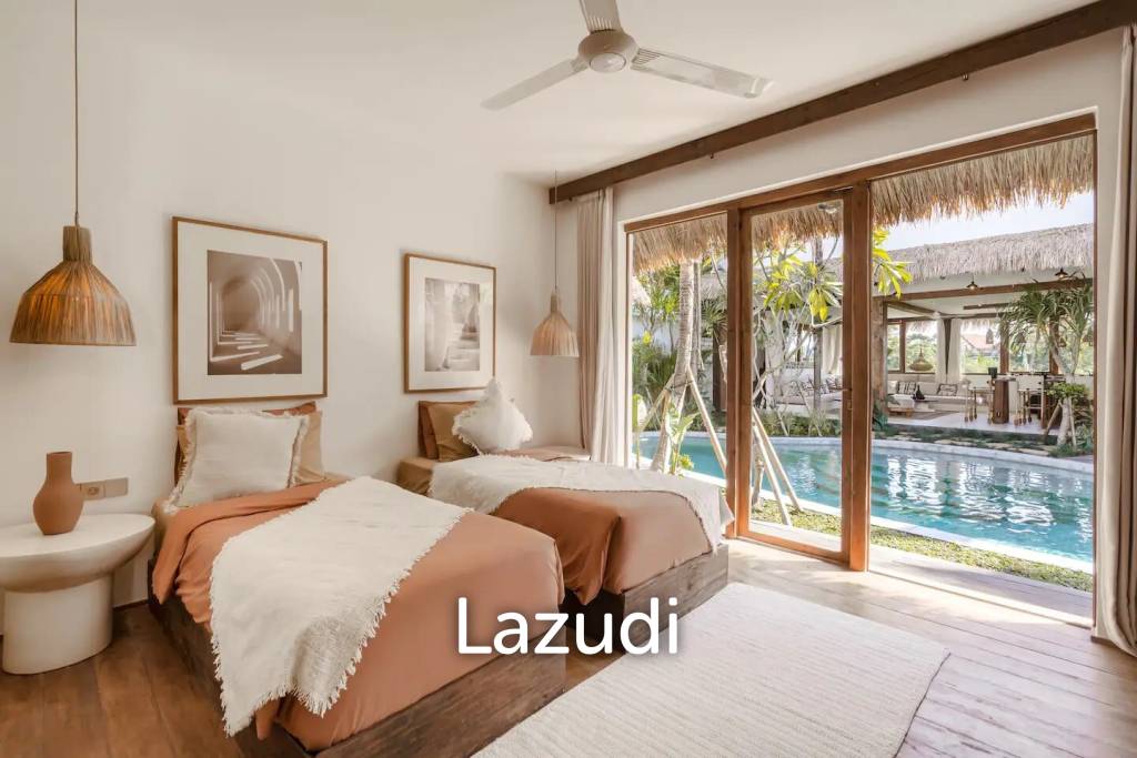 Mediterranean Style 5 Bedroom Villa in Umalas, Prime Living and Investment Opportunity with Rice Field Views