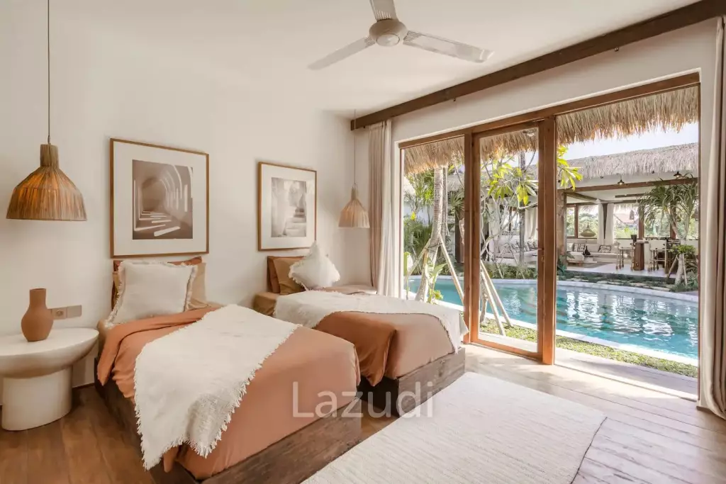 Mediterranean Style 5 Bedroom Villa in Umalas, Prime Living and Investment Opportunity with Rice Field Views