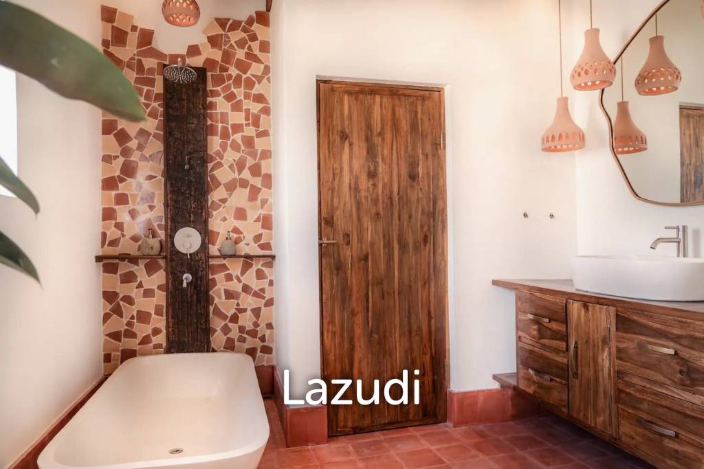 Mediterranean Style 5 Bedroom Villa in Umalas, Prime Living and Investment Opportunity with Rice Field Views