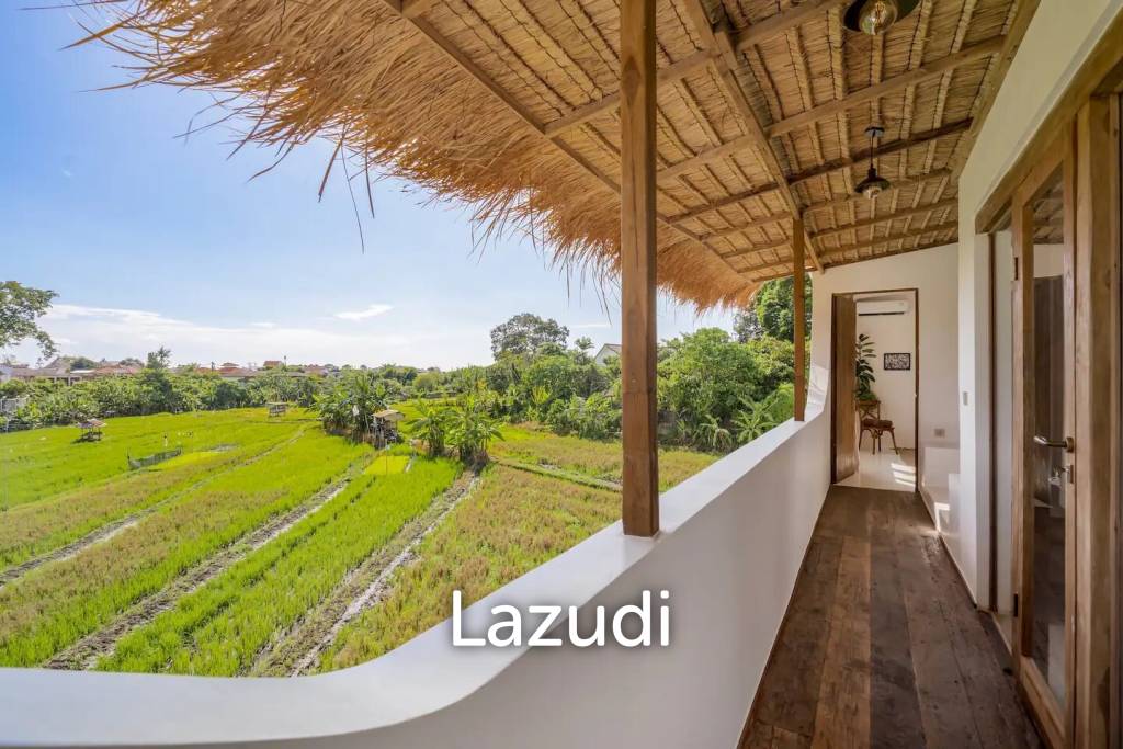 Mediterranean Style 5 Bedroom Villa in Umalas, Prime Living and Investment Opportunity with Rice Field Views