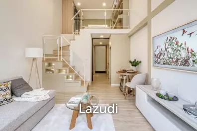 1 Bed Duplex 1 Bath 37.34 SQ.M Siamese Rama 9 (Tower C)