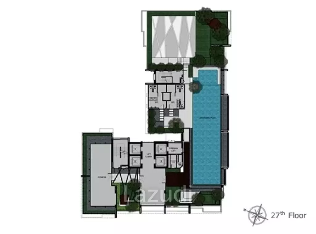 2 Bedroom 60.50 SQ.M Rhythm Sathorn - Narathiwas