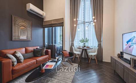 1 Bed Duplex 1 Bath 42.99 SQ.M Siamese Sukhumvit 48