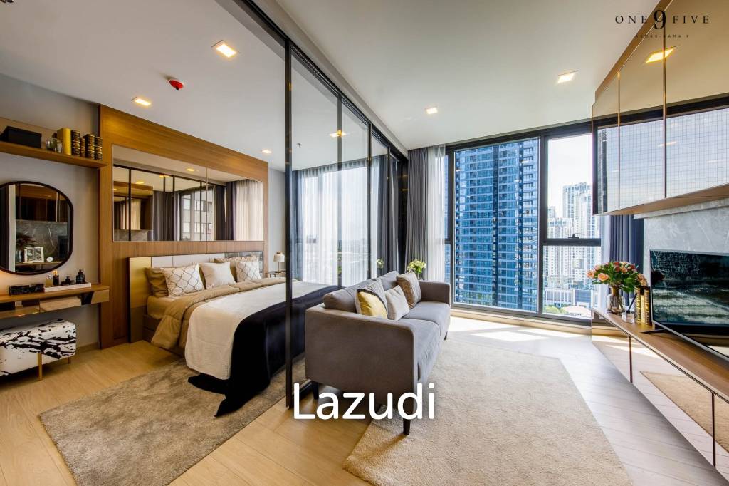 1 ห้องนอน 1 ห้องน้ำ 36.08 ตร.ม. วัน ไนน์ ไฟว์ อโศก – พระราม 9