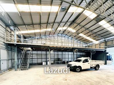Warehouse with office for rent on Ratchada Road