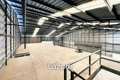 Warehouse with office for rent on Ratchada Road