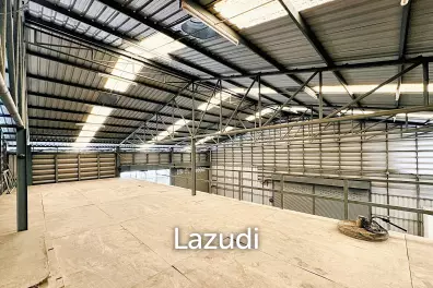 Warehouse with office for rent on Ratchada Road