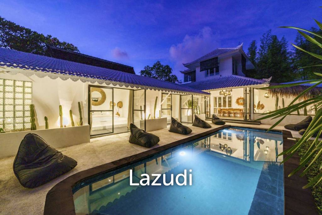 Stunning villa walking distance to Double six Beach