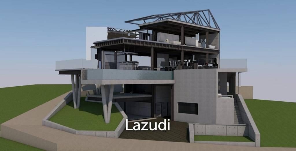 LAKEVIEW LAND WITH UNFINISHED PROJECT IN KINTAMANI
