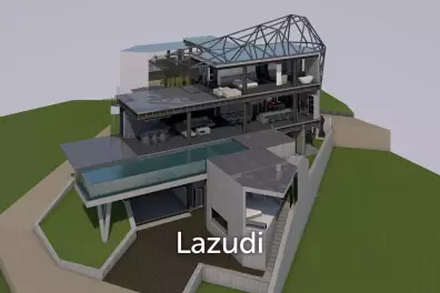 LAKEVIEW LAND WITH UNFINISHED PROJECT IN KINTAMANI