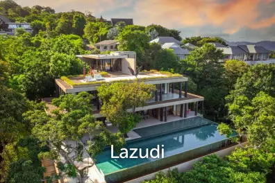 Villa Amarisa: Exquisite Clifftop Sanctuary on Millionaires Mile with Panoramic Andaman Sea Views