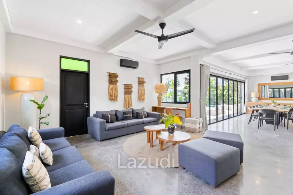 Stunning 5 Bedroom Villa in Prime Berawa – Great Investment Opportunity with Two Retail Shops
