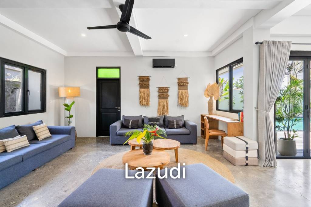 Stunning 5 Bedroom Villa in Prime Berawa – Great Investment Opportunity with Two Retail Shops