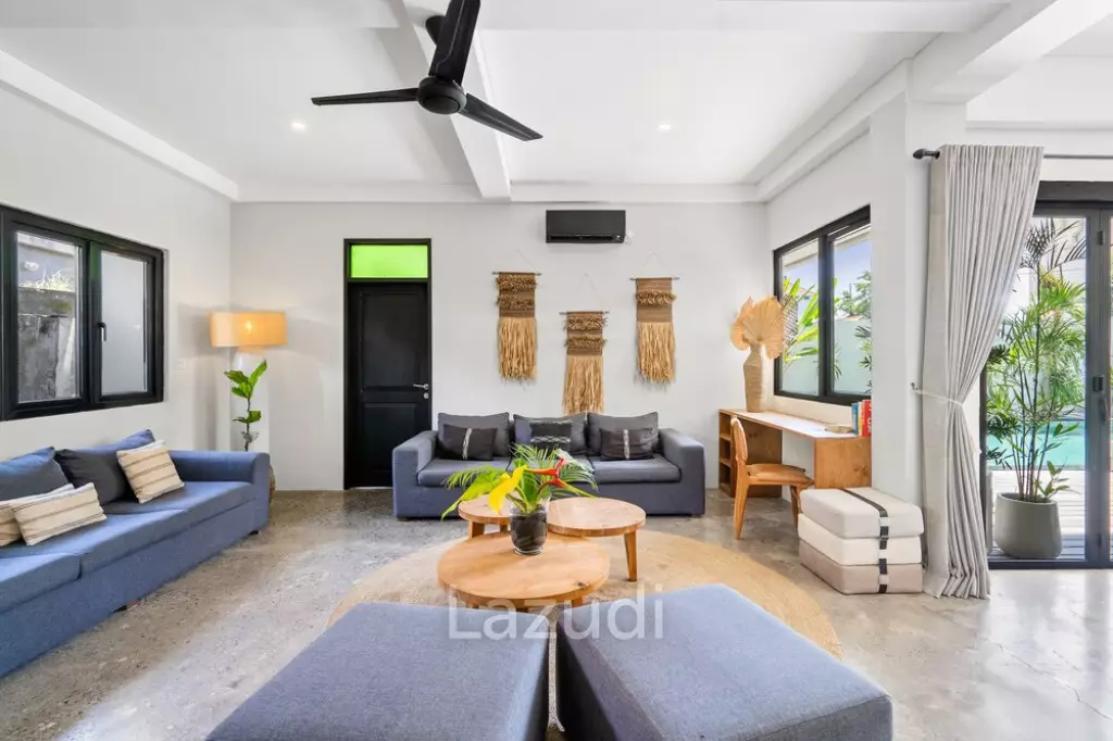 Stunning 5 Bedroom Villa in Prime Berawa – Great Investment Opportunity with Two Retail Shops