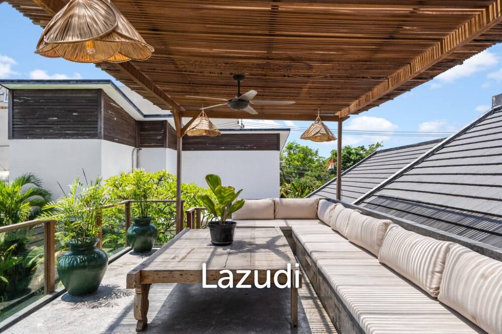 Stunning 5 Bedroom Villa in Prime Berawa – Great Investment Opportunity with Two Retail Shops