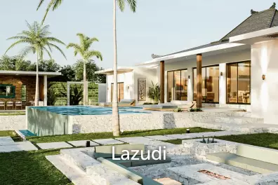 Luxurious Contemporary Joglo Villa in Tegallalang with Unmatched Views