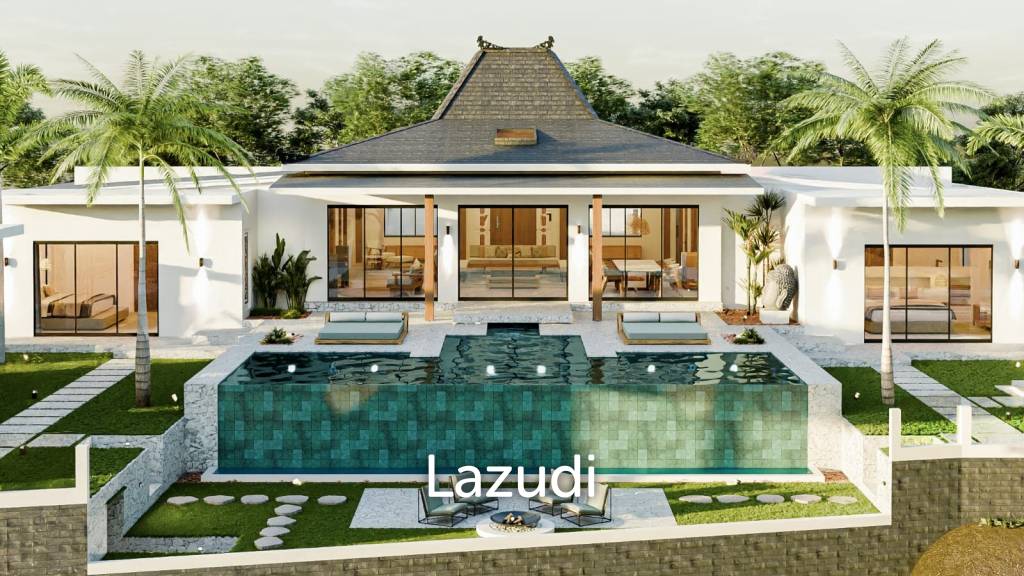 Luxurious Contemporary Joglo Villa in Tegallalang with Unmatched Views