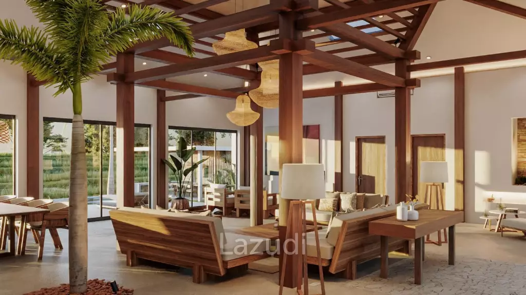 Luxurious Contemporary Joglo Villa in Tegallalang with Unmatched Views