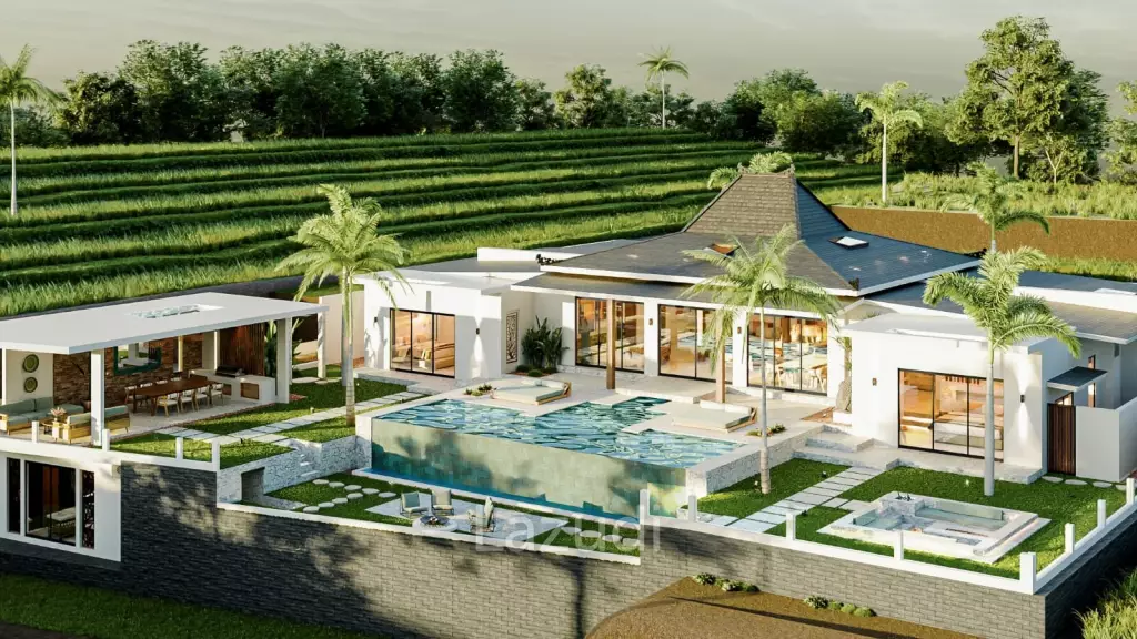Luxurious Contemporary Joglo Villa in Tegallalang with Unmatched Views