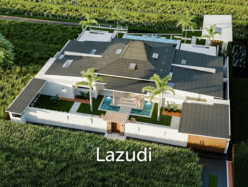 Luxurious Contemporary Joglo Villa in Tegallalang with Unmatched Views