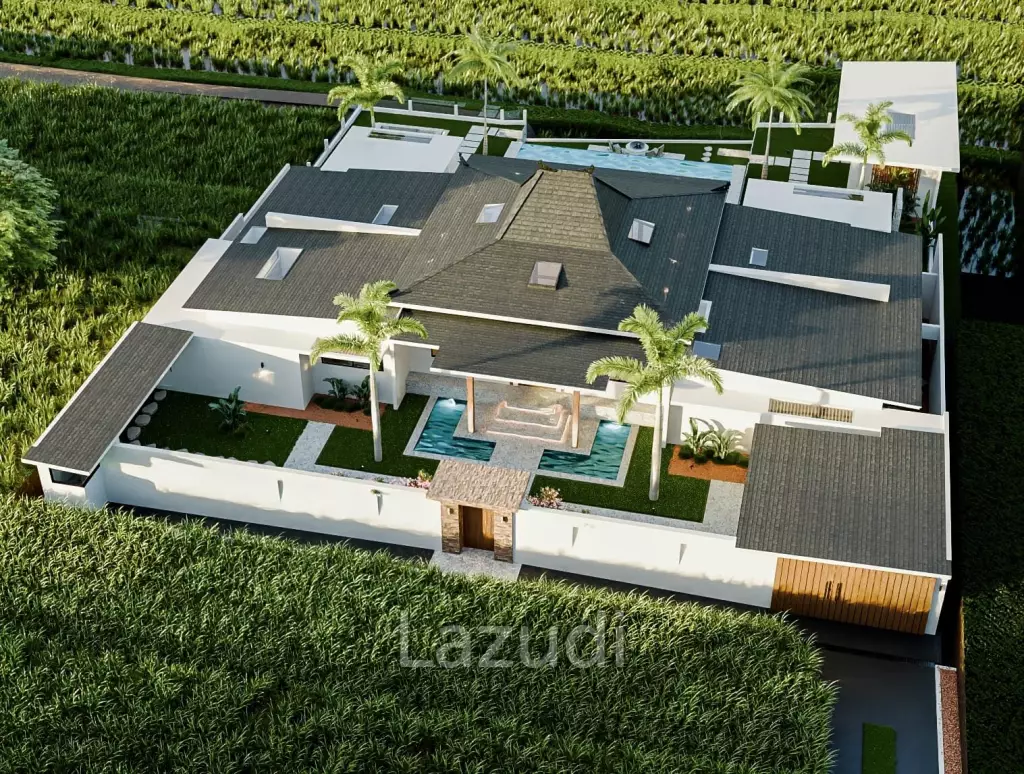 Luxurious Contemporary Joglo Villa in Tegallalang with Unmatched Views