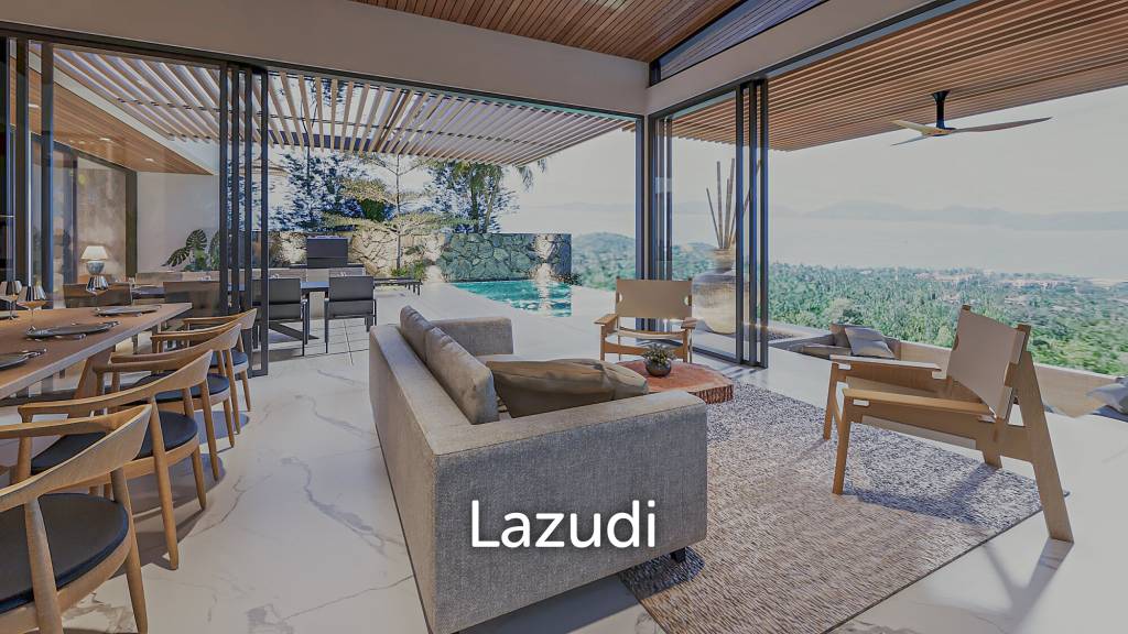 Luxury Seaview Villa in Gated Community. Chaweng Noi, Koh Samui