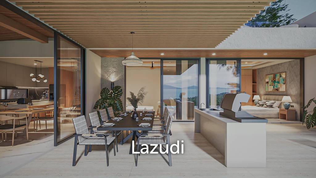 Luxury Seaview Villa in Gated Community. Chaweng Noi, Koh Samui
