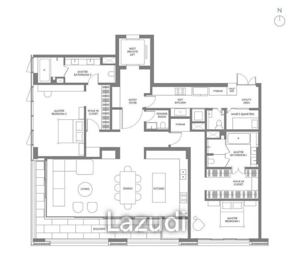 [Bare Shell] Exquisite Eden Ekkamai Condo in Bangkok