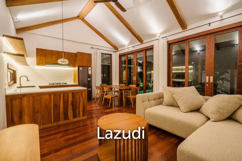 Luxury Bali Villa with Merbau Wood Finishes for Sale in Sanur