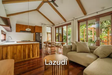 Luxury Bali Villa with Merbau Wood Finishes for Sale in Sanur