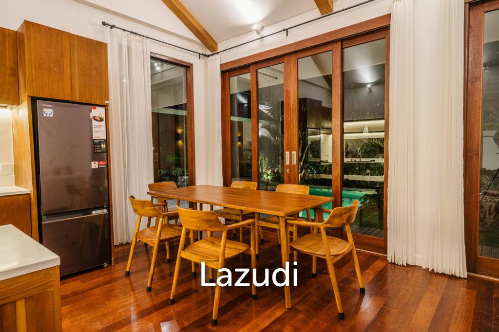 Luxury Bali Villa with Merbau Wood Finishes for Sale in Sanur
