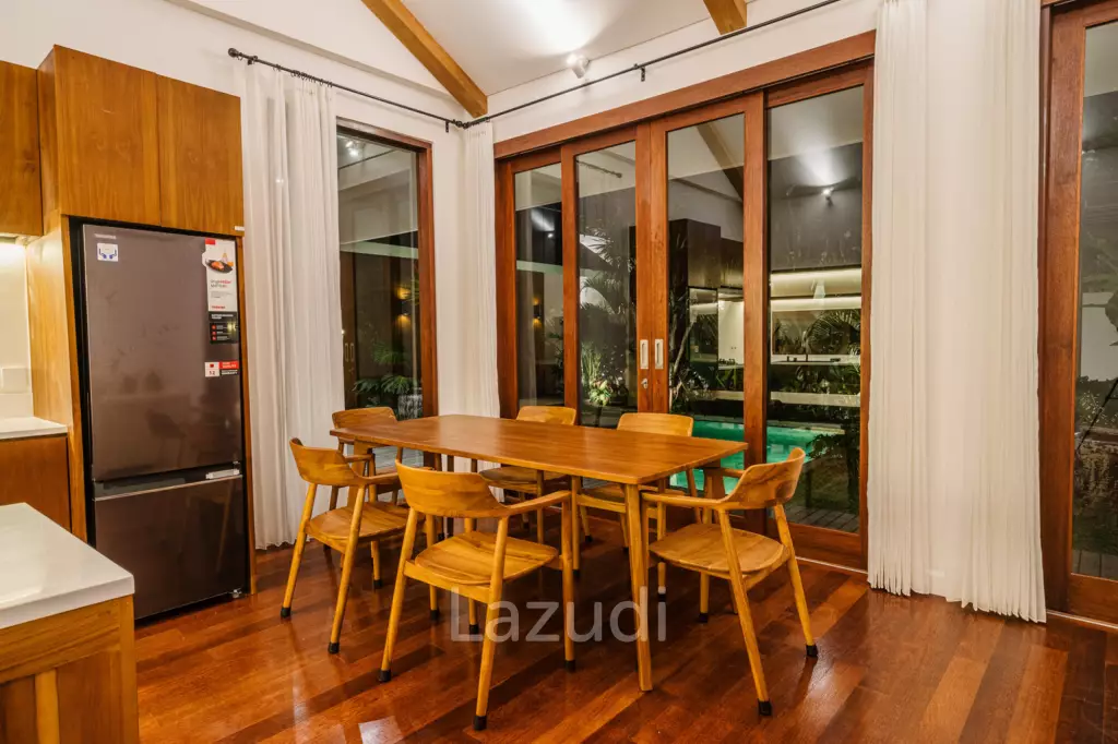 Luxury Bali Villa with Merbau Wood Finishes for Sale in Sanur