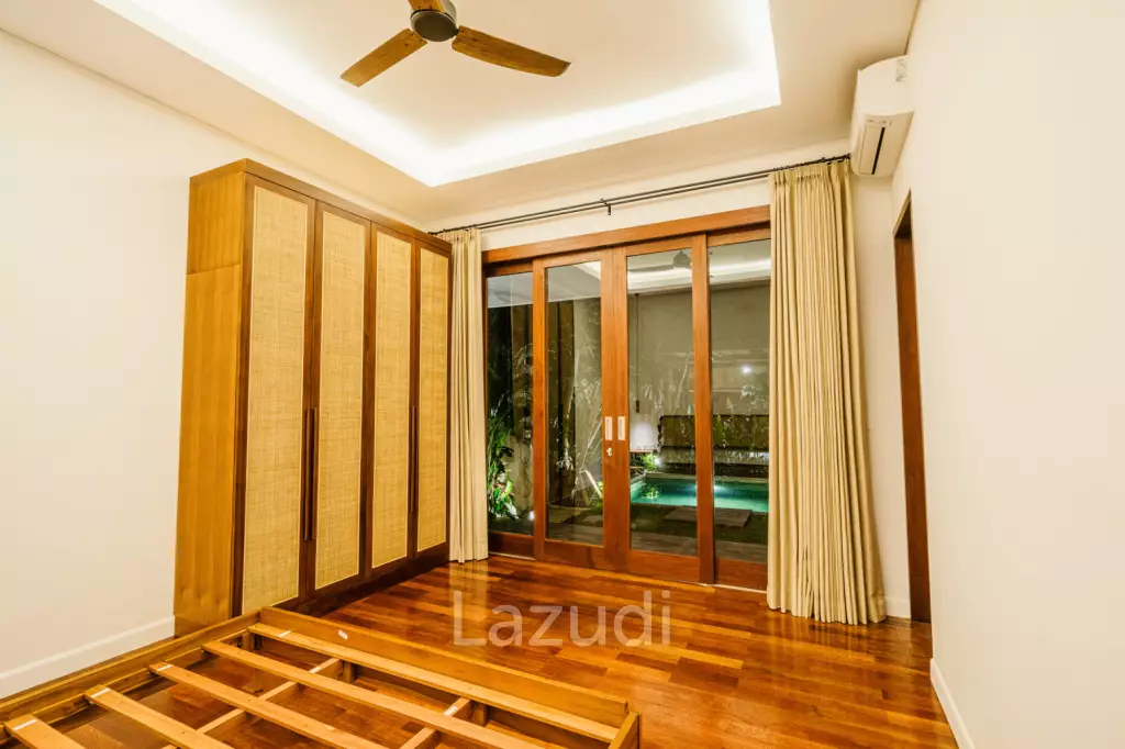 Luxury Bali Villa with Merbau Wood Finishes for Sale in Sanur