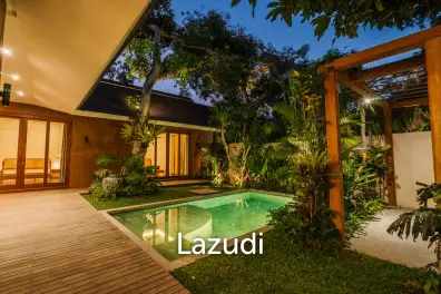 Luxury Bali Villa with Merbau Wood Finishes for Sale in Sanur