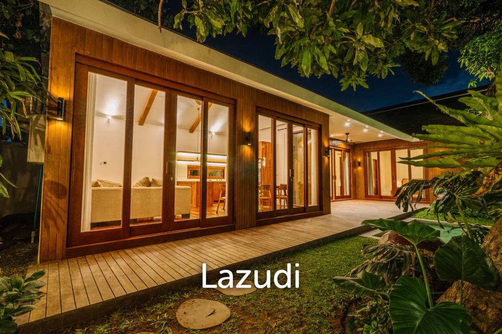 Luxury Bali Villa with Merbau Wood Finishes for Sale in Sanur