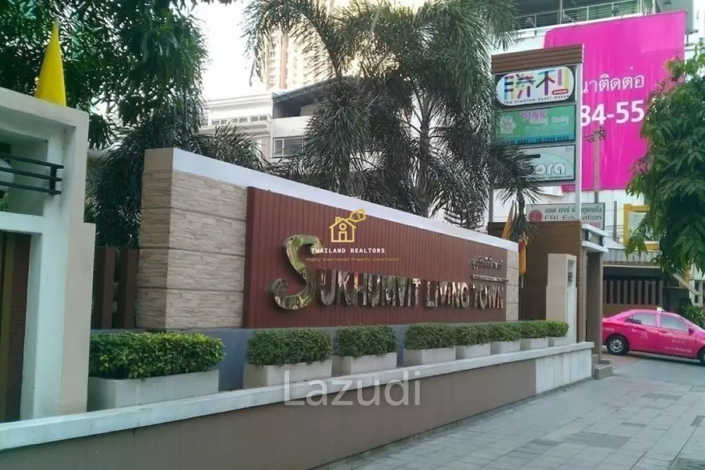 1 Bed 1 Bath 57 SQ.M Sukhumvit Living Town