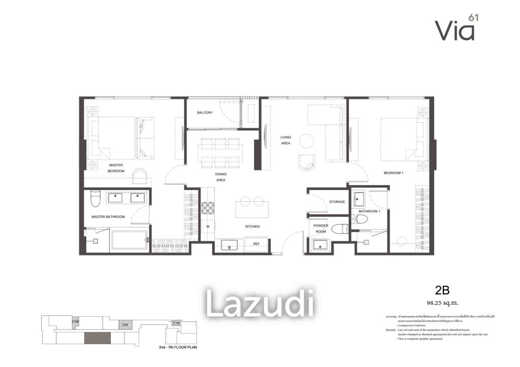 Luxury Condo in Via 61 Watthana Bangkok