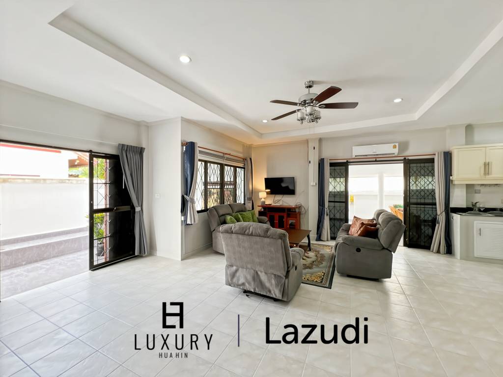 วิลล่าราคาประหยัด 3 ห้องนอน 2 ห้องน้ำในซอย 6