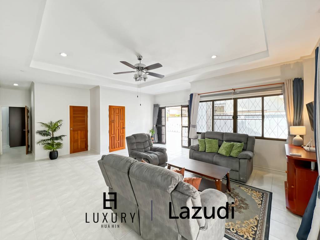 วิลล่าราคาประหยัด 3 ห้องนอน 2 ห้องน้ำในซอย 6